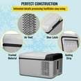 thumbnail image 6 of VEVOR 12 Volt Car Refrigerator Portable Freezer 10Qt Camping Compressor Cooler, 6 of 9