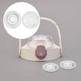 thumbnail image 4 of 6 pcs  Spill Proof Stoppers Belly Bottle Cap Spill Proof Stoppers Silicone Leaks Stopper, 4 of 6