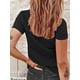 thumbnail image 2 of Camiseta con estampado de flecha de Cupido para mujer, ideal para San Valentín. Top informal de manga corta y cuello redondo. Ligera y transpirable, ideal para primavera y verano., 2 of 6