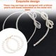 thumbnail image 5 of Qarigey Círculo Exagerado Artificial Encantador Cómodo de usar Ligero Encantador Exquisito Moda Atractivos Colgantes para las orejas Ropa, zapatos y accesorios Miscelánea tipo 8 Qarigey AP009350-08, 5 of 6