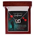 thumbnail image 4 of To My Girlfriend Forever and Always Inseparable Necklace, 4 of 20