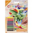 thumbnail image 1 of Royal & Langnickel(R) Mini Color Pencil By Number Kit 5"X7"-Dragon, 1 of 2