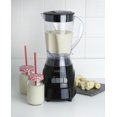 thumbnail image 2 of Proctor Silex 2-Speed Blender with Stainless Steel Blades, 56 oz Jar, 600W Peak, Black, 58137, 2 of 6
