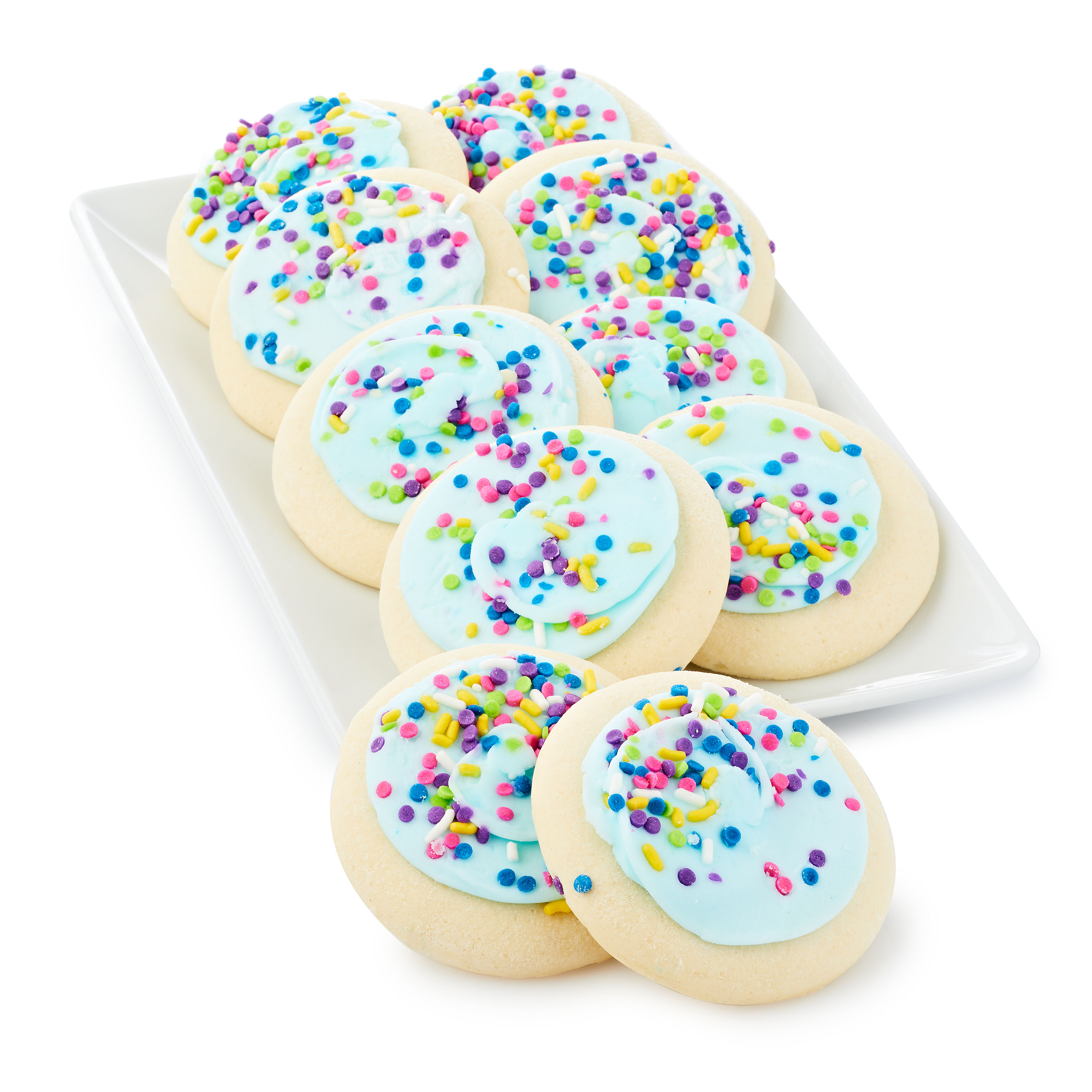 Freshness Guaranteed Frosted Sugar Cookies, Blue, 13.5 oz,10 Count, Shelf-Stable/Ambient, Whole - image 3 of 9