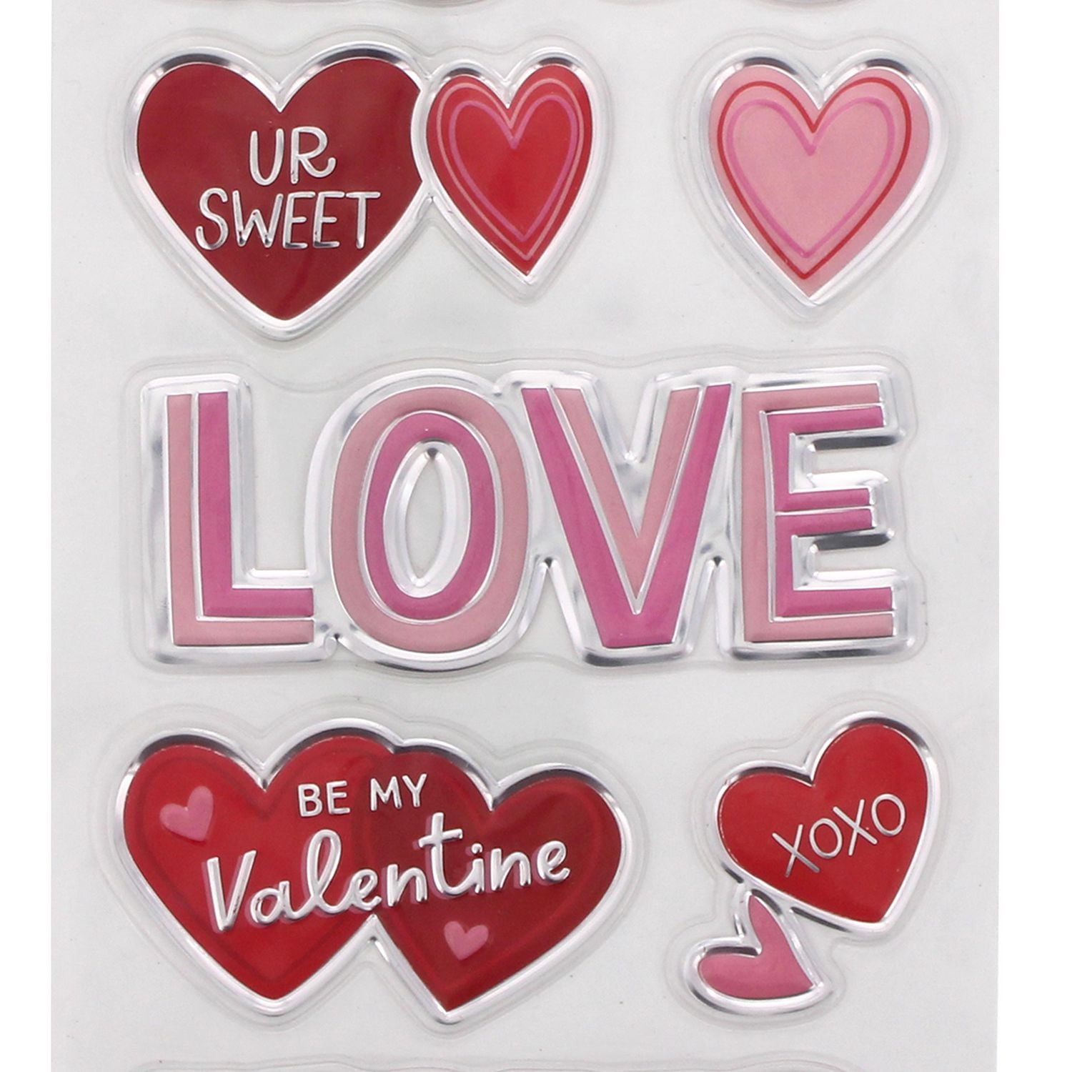 Way to Celebrate! Hugs, Love and XOXO Bling Décor Set