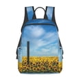 thumbnail image 1 of Easygdp Blooming Sunflower Field para Easygdp Yak - Mochila Casual Ligera y Resistente para Viaje y Senderismo para Hombres y Mujeres, 1 of 7