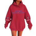 thumbnail image 4 of Moonsky Sudadera con capucha de moda para mujer de la cantante pop Dem/0n HUNTR/X con jersey corto, suave y cómoda, top de manga larga para uso informal en primavera, otoño e invierno. (Rojo 2XL), 4 of 4