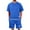 Blue Shorts Sets for Men 017B88, variant on WonderWiz Mens Short Sets 2 Piece Outfits Fashion Casual Summer Oversize Tee Shirt Shorts Set Athletic Jogging Tracksuit Outfits for Men,Solid Color Mens Short Sets XL，Blue