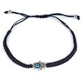 thumbnail image 1 of Pulsera hecha a mano con hilo contra el mal de ojo para mujeres, hombres, niñas y niños, pulseras ajustables de hilo negro y rojo, joyería minimalista ER, 1 of 4