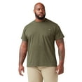 thumbnail image 3 of Dickies Men's Heavyweight Heathered Short Sleeve Pocket T-Shirt, Millitary Green Single Dye Heather, XXT, 3 of 3