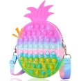 thumbnail image 1 of Bolso de hombro Fidget Toy para niña HUOGUO Rainbow, 1 of 5