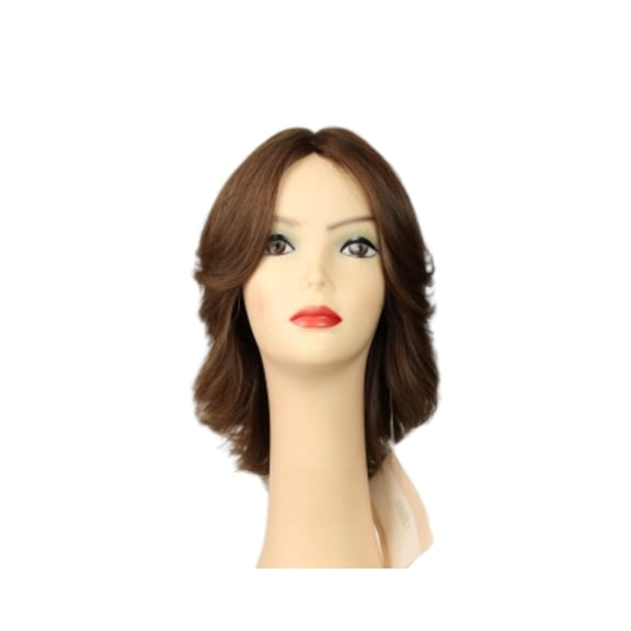 European Human Hair Freeda Wig Shlomit Light Brown Skin Top Size M