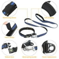 thumbnail image 2 of Deago Reflective Dog Collar and Leash Set Adjustable Padded Nylon Pet Collars with Dog Leashes for Small Medium Large Dogs (Blue, S), 2 of 11