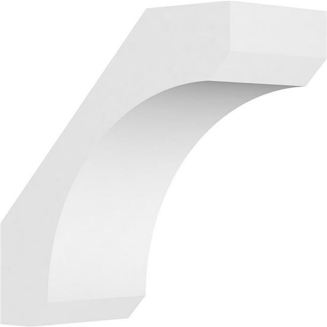 Ekena Millwork BRCP05X12X12LGY Standard Legacy Architectural Grade PVC Brace - 5 x 12 x 12 in.