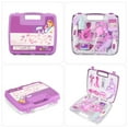 thumbnail image 4 of Niños Infantil Juega Medicina Medicina Kit Equipo de Enfermera Regalo de Juguete Rosa/Púrpura, 4 of 7