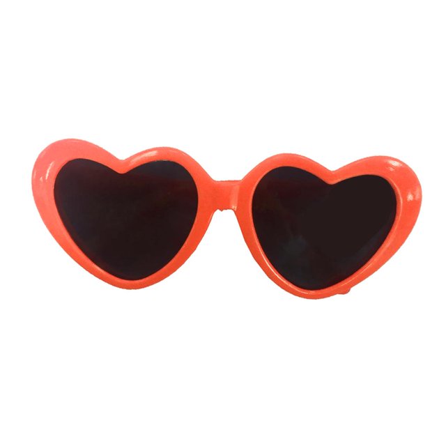 Dolls Plastic Heart Gafas de sol Gafas de sol para 18 '' American Doll AG Dolls naranja Zulema Gafas de sol de muñeca