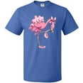 thumbnail image 3 of Inktastic Flamingo Ballerina in tutu and ballet toe shoes T-Shirt, 3 of 5