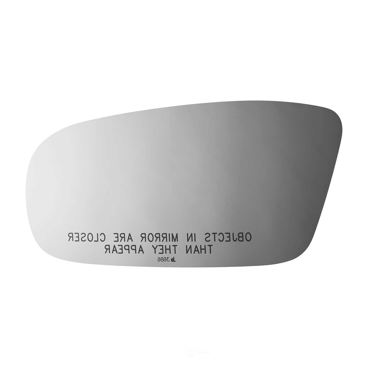 Burco Side View Mirror Replacement Glass - Clear Glass - 3686