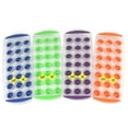 thumbnail image 2 of 2 Pcs Ice Cube Trays Easy Push Out Pop Out Flexible Bottom Ice Maker Round Shape, 2 of 6