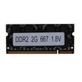 thumbnail image 1 of Ddr2 2GB Laptop Memory 667MHz Pc2 5300 Sodimm 1.8V 200 Pin For Amd Laptop Memory, 1 of 5