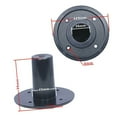 thumbnail image 4 of Universals Speakers Stand Top Hats Poles Mount Bracket For 12/15Inch Cabinets Heavy Duty Black Plastic Construction, 4 of 6