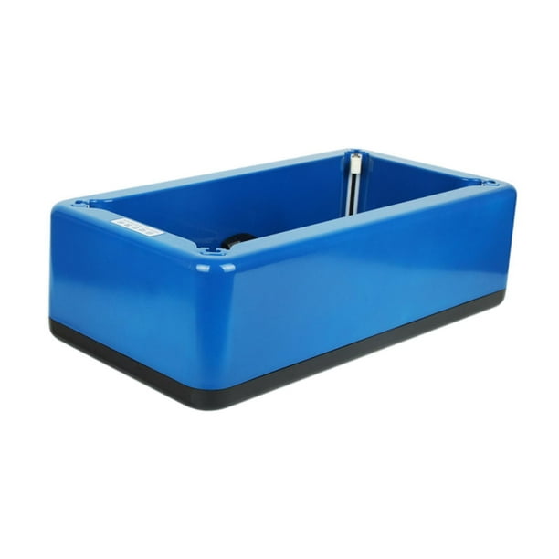 Dispensador automático de zapatos Dispensador de de Piso para el piso del hogar en el interior Azul