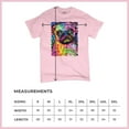 thumbnail image 5 of Tee Hunt Cute Pug Puppy T-Shirt Dean Russo Colorful Neon Mosaic Dog Men's Tee, Light Pink, XX-Large, 5 of 5