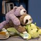 thumbnail image 3 of Juguete de peluche Kawaii para niños, suave, lindo, cachorro, oso, dinosaurio, perezoso, elefante, unicornio, almohada, muñeca, apaciguar, 3 of 4