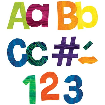 Carson Dellosa CD-114294BN World of Eric Carle Tissue Paper Ez Letters - Pack of 3 - Multi Color
