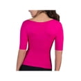 thumbnail image 2 of Camiseta faja seamless reductora con manga rosa S, 2 of 2