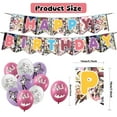 thumbnail image 3 of 32 Pcs For Puella Magi Cartoon-Themed For Madoka Magica Party Decoration Set - Includes Banner, Cake Topper, 12 Cupcake Toppers, and 18 Balloons for Celebratory Occasions, 3 of 4