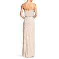 thumbnail image 5 of Adrianna Papell Spaghetti Strap Zipper Back Blouson Embellished Mesh Dress, 5 of 9