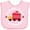 AD-Pink, variant on Inktastic Grandma Loves Me Valentine Truck Kids Boys or Girls Baby Bib