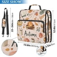 thumbnail image 2 of FORMRS Zipper Binder with Shoulder Strap 2-inch Ring 500 Sheet Capacity File Bag, Campfire Pattern, 2 of 5