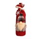 thumbnail image 1 of Funda para botella de vino navideña con diseño de Papá Noel, soporte para botellas de champán, decoración de mesa, regalo, día de Acción de Gracias, festivales festivos, decoración para cenas navide, 1 of 4