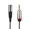 thumbnail image 1 of Cable de audio mini XLR, macho de 3,5 mm a mini cable adaptador de audio muy recomendado, 1 of 9