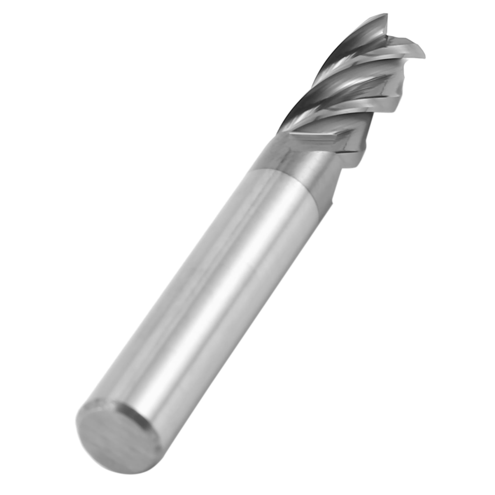 60Pcs 4 Flutes End Mills Set for Steels Square CNC Carbide Milling Cutter Spiral Router Bits Dia(1 2 3 4 6 8mm)