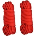 thumbnail image 1 of Soft Cotton Rope-32 feet 10m Multi-Function Natural Durable Long Rope(Red)by Torubia, 1 of 8