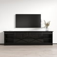 thumbnail image 2 of Granero 01 TV Stand for TVs up to 90", Modern High Gloss 79" Entertainment Center, TV Media Console with Storage Cabinets, 2 of 5