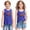 Blue1, variant on Crunowin Boys And Girls Summer Tank Tops Printed Sleeveless Comfort Stretchy Round Neck Basic Casual Top Pink Size 12