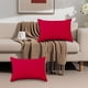 thumbnail image 4 of Funda de almohada rectangular impermeable para exteriores – Protector de cojín moderno y liso para muebles de patio, jardín y piscina., 4 of 6