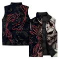 thumbnail image 2 of Ropa de hombre con protección contra el frío y el calor Chaquetas de invierno para hombre con estampado de monstruos a la moda Chalecos a prueba de viento y frío con estampados personalizados de moda, 2 of 4