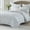 Blue & White (Floral), variant on Bedduvit 100% Cotton Quilt Bedspread - Queen Size Quilt, Beige Brown Floral Cotton 3-Piece Quilt Set, Vintage Lightweight Reversible Queen Coverlet All-Season Bedding Set with 2 Pillow Shams, 98"x90"