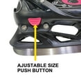 thumbnail image 4 of SOFTMAX INSULATED ADJUSTABLE ICE SKATE FOR KIDS- 3 SIZES ADJUSTMENTS (BK/PK, MEDIUM), 4 of 4