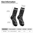 thumbnail image 4 of Novelty Funny Crew Socks Casual Crazy Socks for Men Women , Prayer Of The Lord, 4 of 5