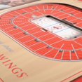 thumbnail image 3 of Brown Detroit Red Wings 3D StadiumViews Picture Frame, 3 of 5