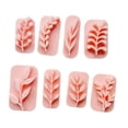 thumbnail image 2 of segolike 8 Pcs Tampons en Argile Polymère Faits à la Main Forme de Feuille de Portobel, 2 of 9