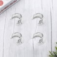 thumbnail image 2 of Stainless Steel Hanging Rod Supports for Closet Silver 25mm Thick and Rust Resistant Durability, 2 of 8