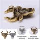 thumbnail image 4 of 2 unids Forma de cabeza Forma Broches Aleación Vintage Broches Joyería de Paquete, 4 of 5