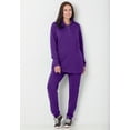 thumbnail image 4 of Woman Within Plus Size 2-Piece Fleece Sweatshirt Set, 4 of 4